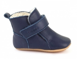 Prewalkers kožené capačky zimné FRODDO G1160001 dark blue
