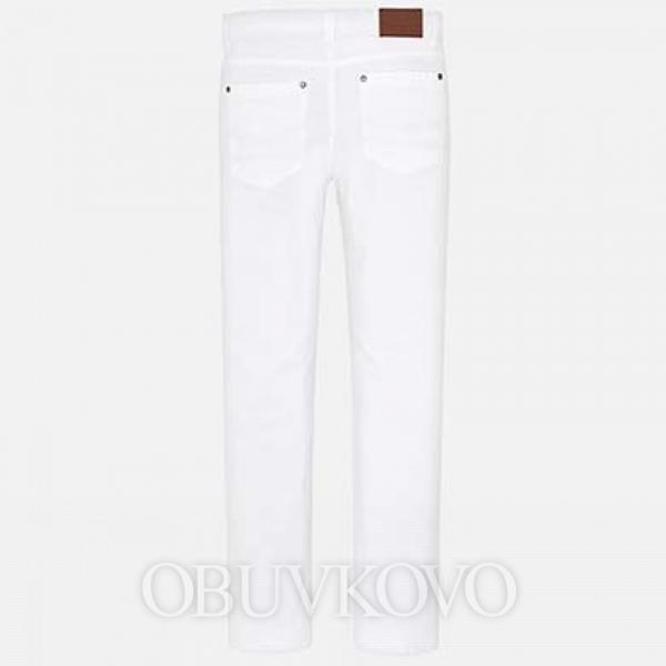 MAYORAL chlapčenské nohavice 520-026 white