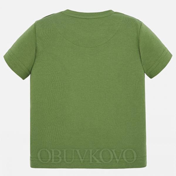 Chlapčenské tričko bavlnené s autom MAYORAL 1049-043