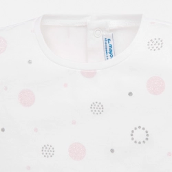 MAYORAL dievčenské vzorované tričko 1057-055 rosa