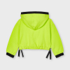 Krátka športová mikina MAYORAL 3476-044 lime