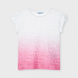 MAYORAL dievčenské tričko s potlačou 3017-079