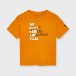 MAYORAL chlapčenské letné tričko 6088-020 peach