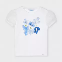 MAYORAL dievčenské tričko s krátkym rukávom 3001-017 