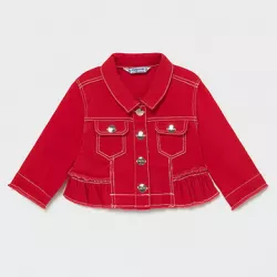 MAYORAL dievčenský prechodný kabát 1483-088 red