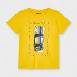 MAYORAL chlapčenské tričko s krátkym rukávom 3039-39 yellow