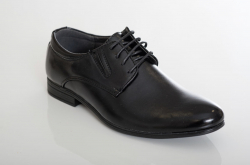 Chlapčenská čierna elegantná obuv 