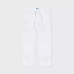 MAYORAL dievčenské nohavice bielé  6540-092