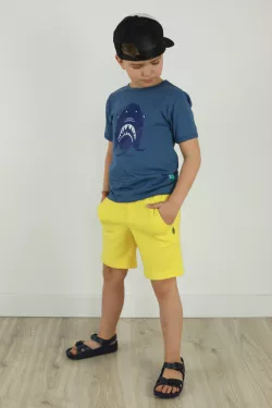 Chlapčenské tričko s krátkym rukávom SHARK