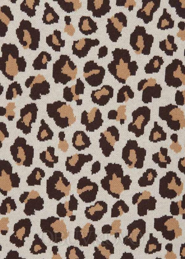 MAYORAL leopardie dievčenské šaty 7925-027 natural