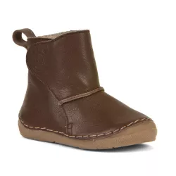 FRODDO detské barefoot zimné čižmy G2160066-7 dark brown