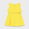 MAYORAL dievčenské  šaty elegantné 1968-010 yellow