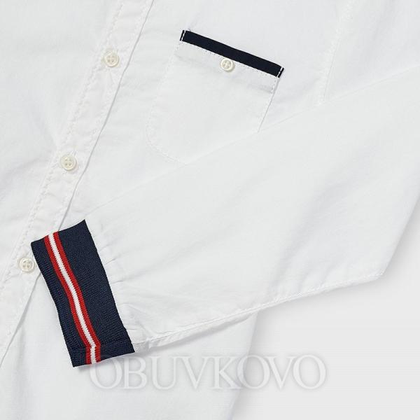 MAYORAL chlapčenská košeľa 3130-092 white