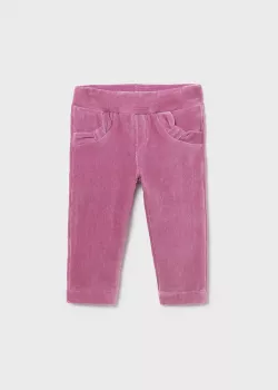 MAYORAL dievčenské sametové legíny 514-042 mauve