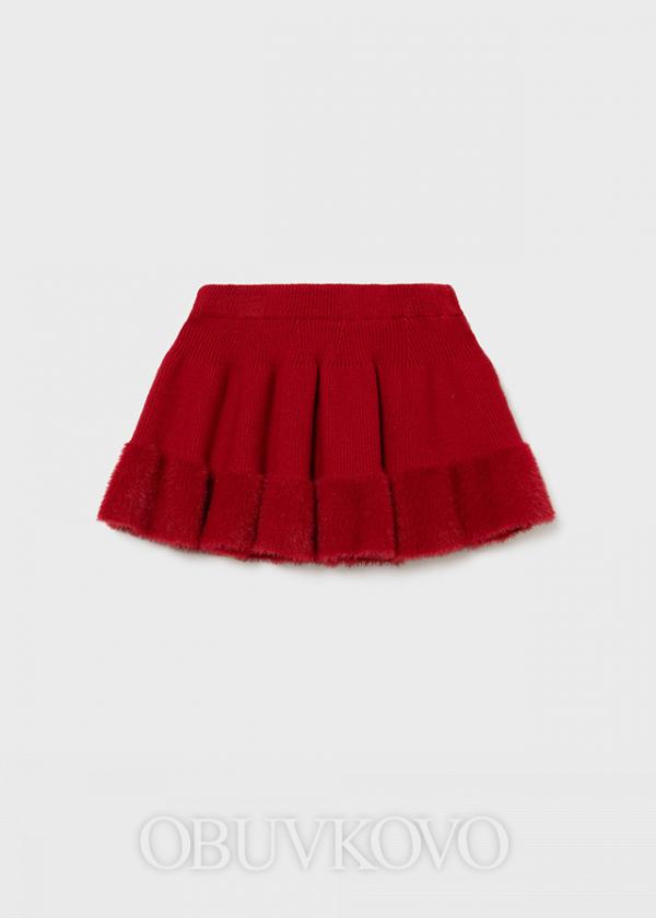 MAYORAL červená sukňa 2901-090 red