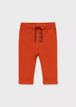 MAYORAL chlapčenské športové nohavice-tepláky 2536-021 orange