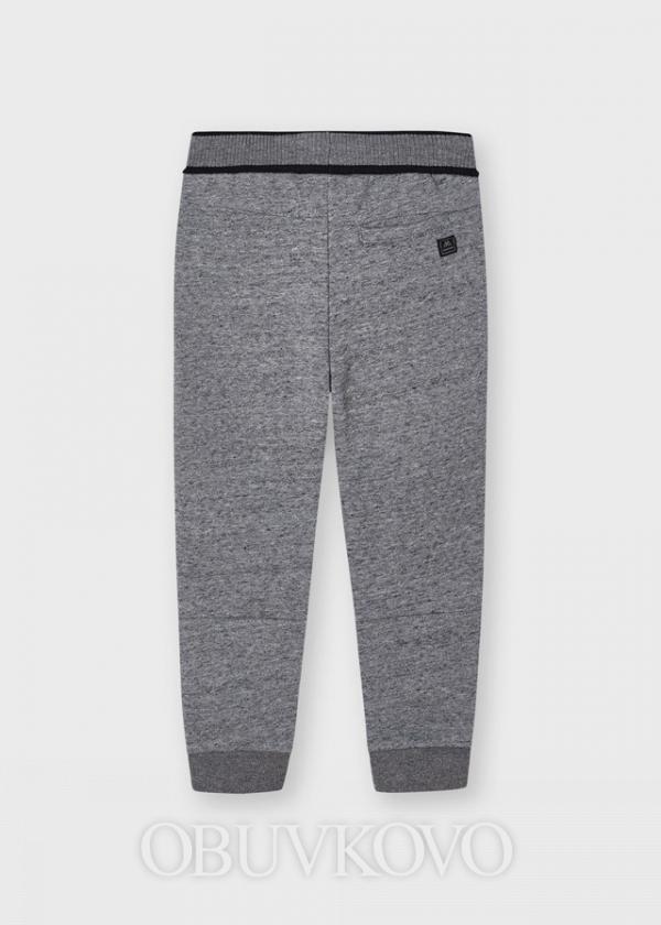 MAYORAL športové chlapčenské nohavice-tepláky grey