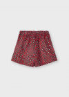 MAYORAL 2v1 sukňa-bermudy pre dievčatá 4908-016 red