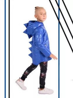 DINO prechodná prešívaná detská bunda 