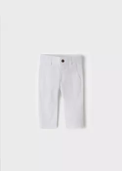 MAYORAL chlapčenské nohavice 522-046 white