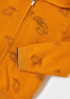 MAYORAL chlapčenská mikina s kapucňou 3408-080 orange