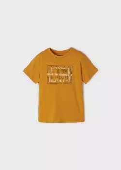 MAYORAL chlapčenské tričko s krátkym rukávom 170-037 orange