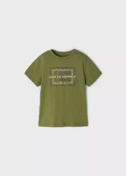 MAYORAL chlapčenské tričko s krátkym rukávom 170-039 turtle gre