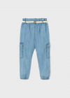 MAYORAL dievčenské nohavice 3590-016 denim