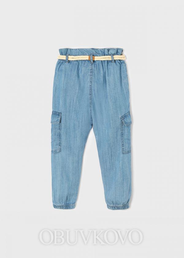MAYORAL dievčenské nohavice 3590-016 denim