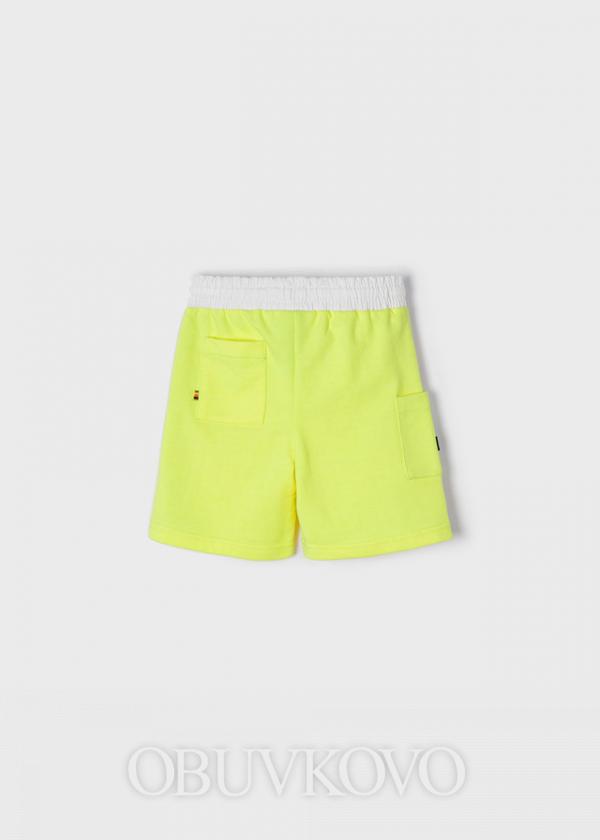 MAYORAL chlapčenské krátke nohavice 3266-089 yellow