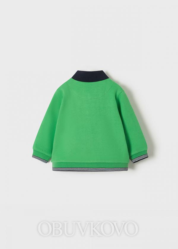 MAYORAL chlapčenská mikina  1410-065 green