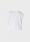 MAYORAL dievčenské tričko 3039-075 white