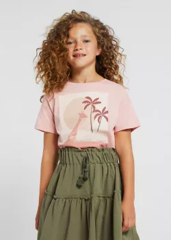 MAYORAL dievčenské tričko s krátkym rukávom 6029-051