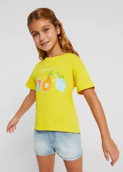 MAYORAL dievčenské tričko s krátkym rukávom 6029-052