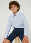 MAYORAL chlapčenská košeľa 6116-046 light blue