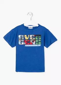  Chlapčenské tričko s krátkym rukávom LOSAN 1808AG blue