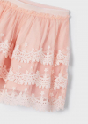 Dievčenská sukňa s čipkou MAYORAL 3904-030rosa