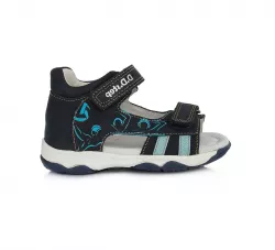 D.D.STEP chlapčenské sandále AC64-421A royal blue