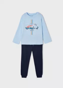 MAYORAL chlapčenské pyžamo 3748-021 blue