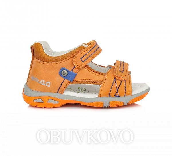 D.D.STEP letné detské sandále AC290-108B orange