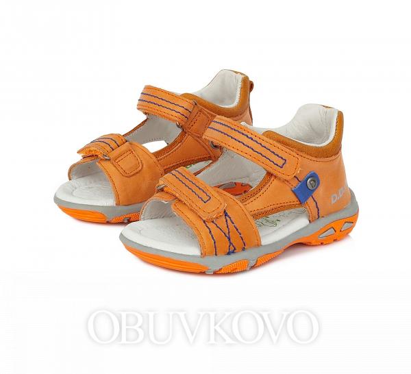D.D.STEP letné detské sandále AC290-108B orange