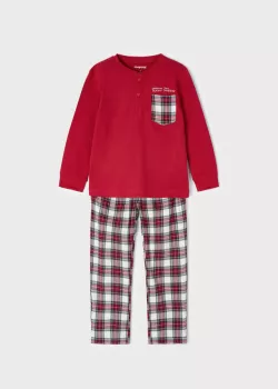 MAYORAL chlapčenské pyžamo 4754-067 red
