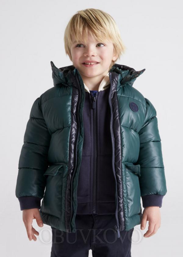 MAYORAL chlapčenská zimná bunda 4466-014 jade