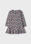 MAYORAL dievčenské vzorované šaty 4978-069 raspberry