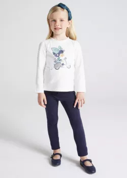 MAYORAL flísové legíny 511-010 navy