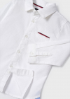 MAYORAL biela chlapčenská košeľa s motýlikom 2159-074 white