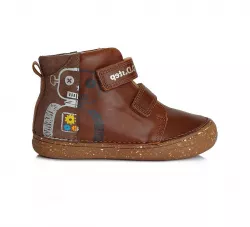 Celokožená chlapčenská obuv D.D.STEP 078-539A chocolate