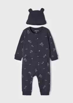 MAYORAL  pyžamo -body 2717-014 grey