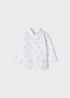 MAYORAL chlapčenská košeľa 2163-073 white