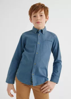 MAYORAL chlapčenská košeľa 7165-038 blue